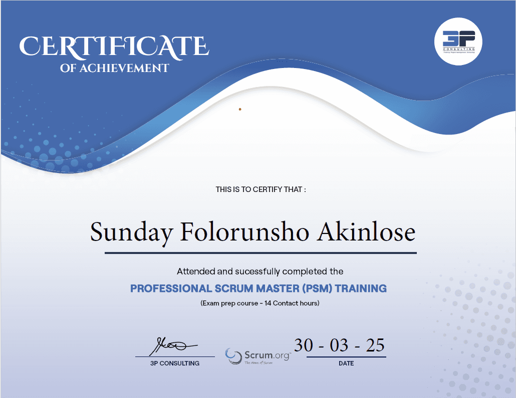 Training image